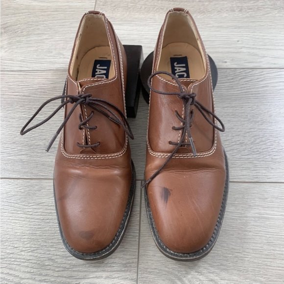 Jacquemus Rond Carré Brown Square Circle Shoes - Picture 2 of 16